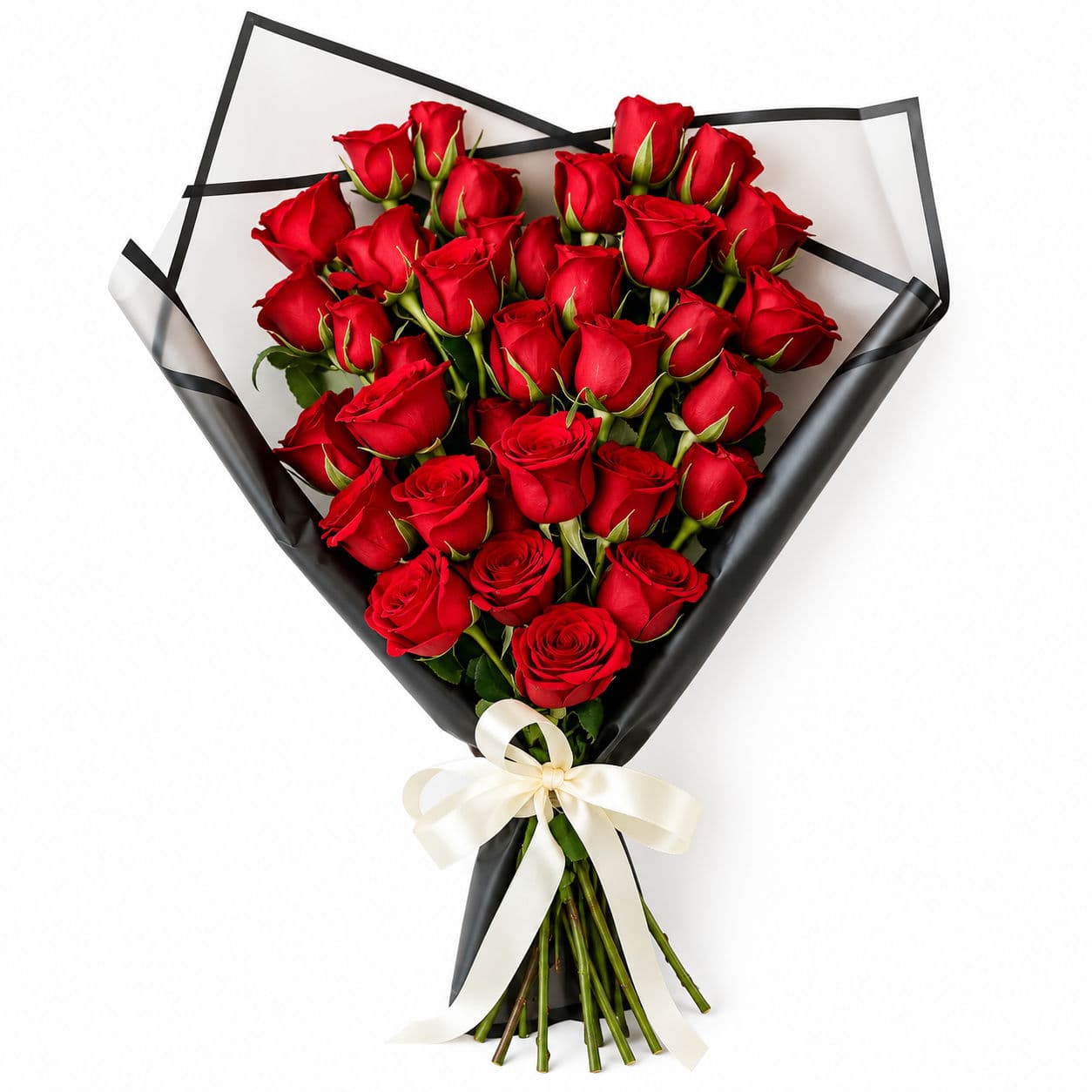 Red Roses Heavy